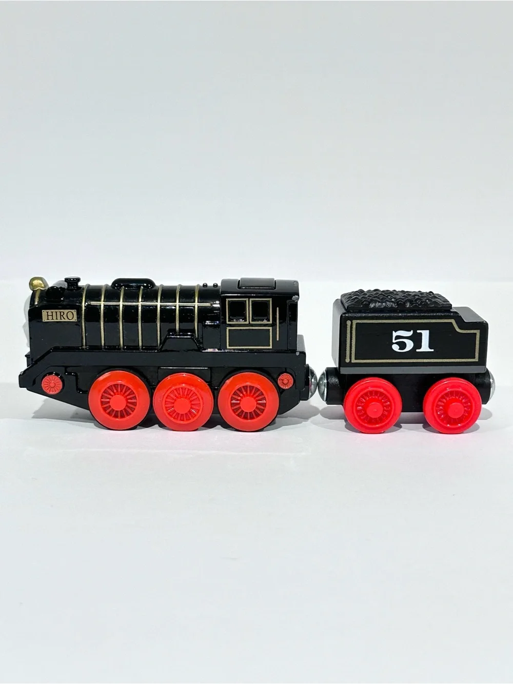 Thomas & Friends Motorized Hiro with Tender Wooden Railway